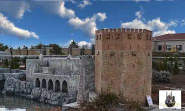 Alanya Tersabe & Kizil Kule minyatür maketi – MiniatureArt fotoğraf 1