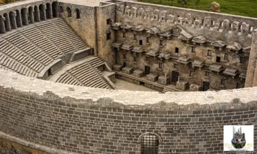 Aspendos Tiyatrosu minyatür maketi – MiniatureArt fotoğraf 1