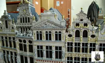 Brussels City Center, Details minyatür maketi – MiniatureArt fotoğraf 2