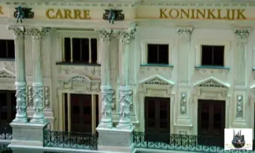 Carre Theatre, Amsterdam minyatür maketi – MiniatureArt fotoğraf 2