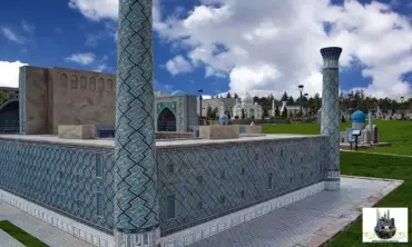 Cher Dor Medresesi minyatür maketi – MiniatureArt fotoğraf 4