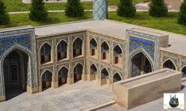 Cher Dor Medresesi minyatür maketi – MiniatureArt fotoğraf 2