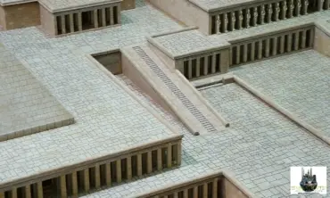 Hatshepsut Tapınağı minyatür maketi – MiniatureArt fotoğraf 3