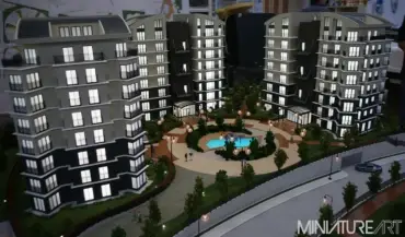 Selin Houses Mimari Maketi
