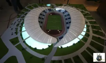 David Gogichaishvili Stadyumu Mimari Maketi