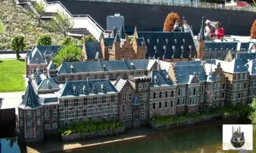 Binnenhof Maatschappelijk minyatür maketi – MiniatureArt fotoğraf 6