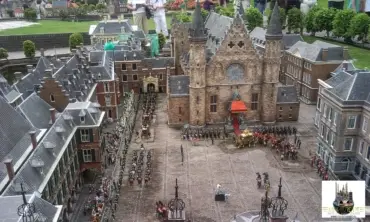 Binnenhof Maatschappelijk minyatür maketi – MiniatureArt fotoğraf 7
