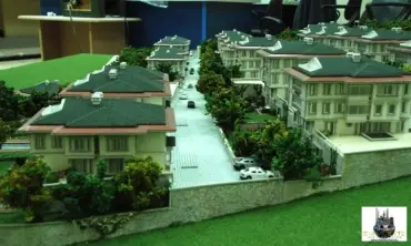 Çekmeköy Villaları Mimari Maketi – fotoğraf 4