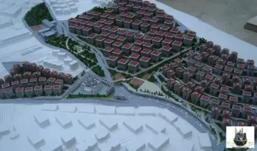 Derbent Apartmanları Mimari Maketi