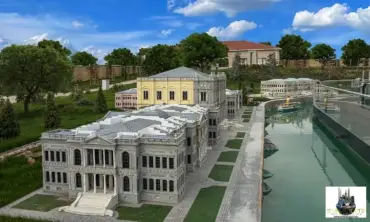 Dolmabahçe Sarayi minyatür maketi – MiniatureArt fotoğraf 3