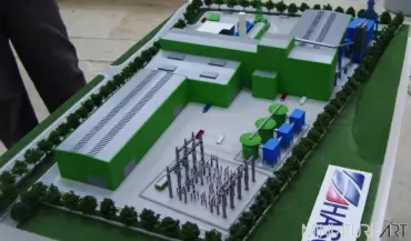 Has Çelik Fabrikası Mimari Maketi