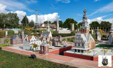 Middelburg Şehir Panoramasi minyatür maketi – MiniatureArt fotoğraf 2