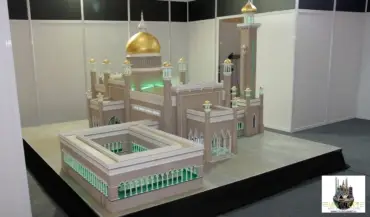 Omar Ali Saifuddien Camii minyatür maketi – MiniatureArt fotoğraf 1