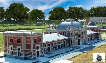 Sirkeci Tren İstasyonu minyatür maketi – MiniatureArt fotoğraf 1