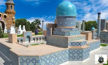 Tilla Kari Medresesi minyatür maketi – MiniatureArt fotoğraf 8