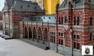 Groningen Demiryolu İstasyonu minyatür maketi – MiniatureArt fotoğraf 7