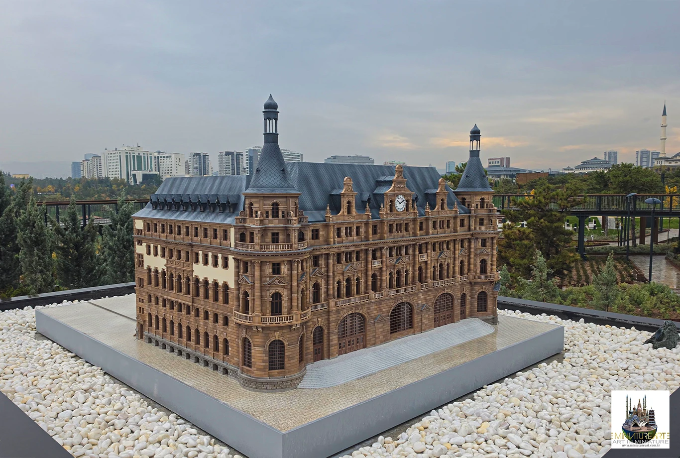 Haydarpaşa Garı minyatür maketi